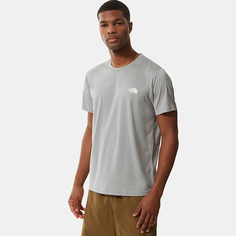 Best Sale The North Face Reaxion Amp T-shirt Til Herrer Mid Grey Heather