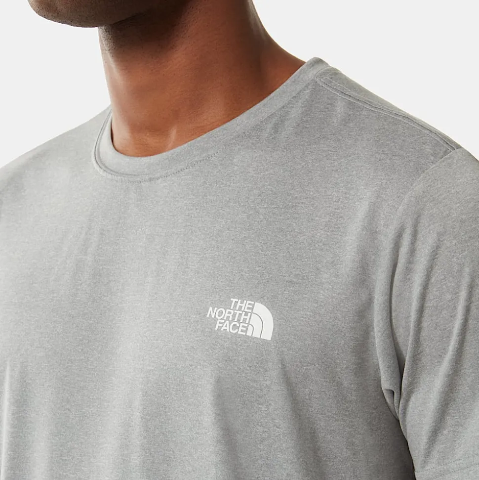 Best Sale The North Face Reaxion Amp T-shirt Til Herrer Mid Grey Heather