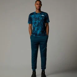 Hot The North Face Reaxion Fleece Joggingbukser Til Herrer Midnight Petrol Dark Heather