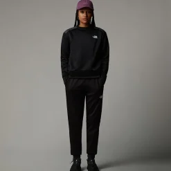 Online The North Face Reaxion Fleece Joggingbukser Til Damer TNF Black