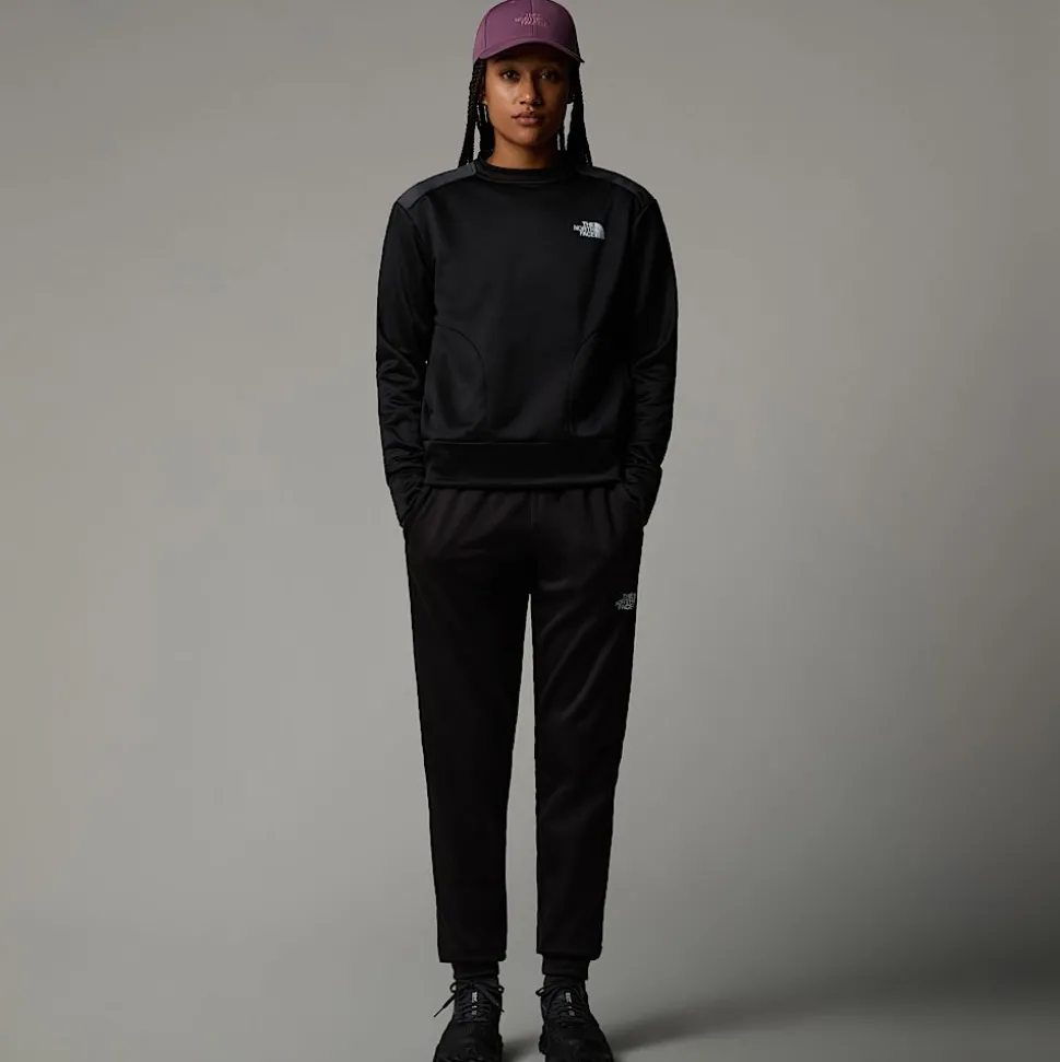 Online The North Face Reaxion Fleece Joggingbukser Til Damer TNF Black