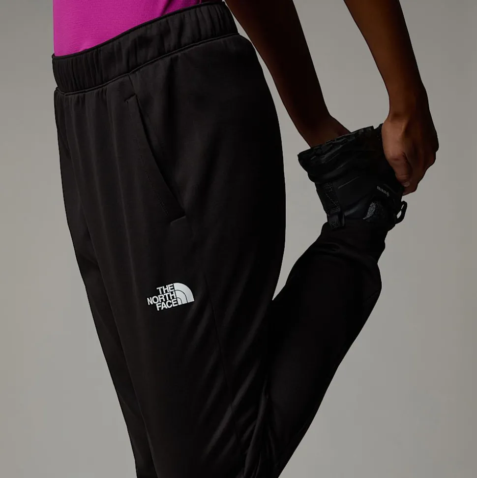 Online The North Face Reaxion Fleece Joggingbukser Til Damer TNF Black
