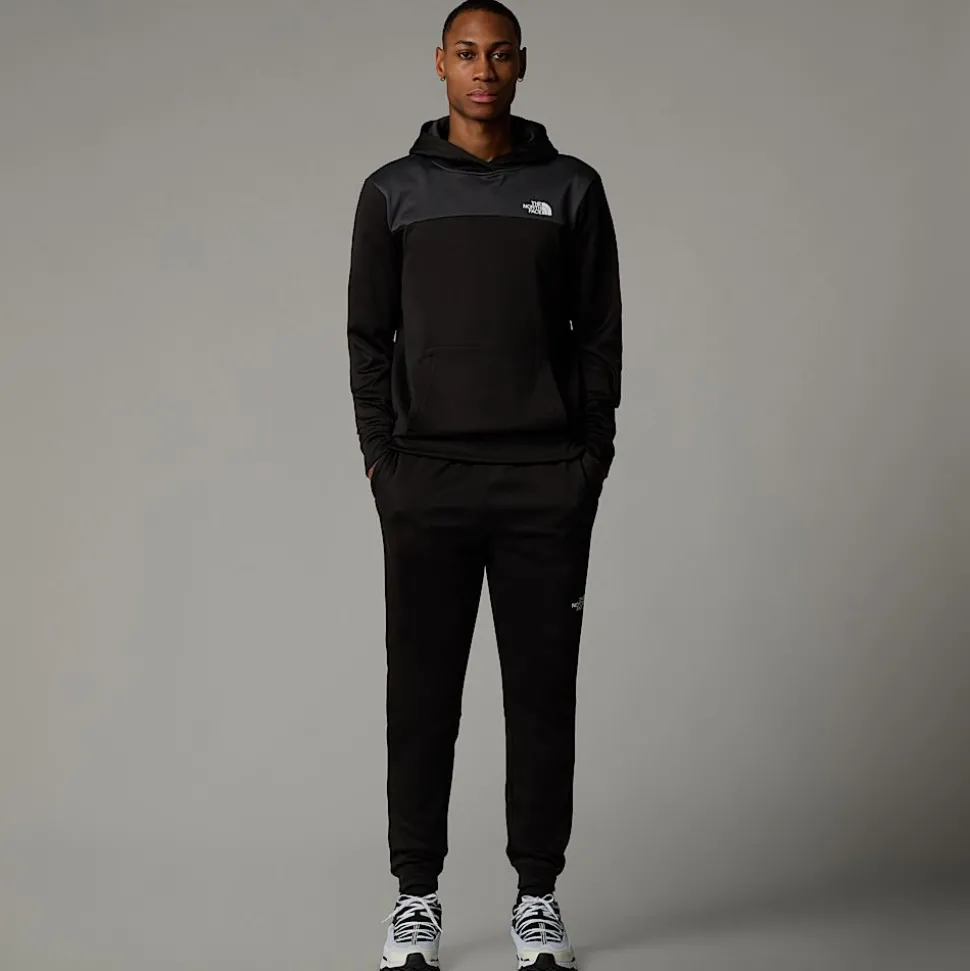Flash Sale The North Face Reaxion Fleece Pullover Hættetrøje Til Herrer TNF Black-Asphalt Grey