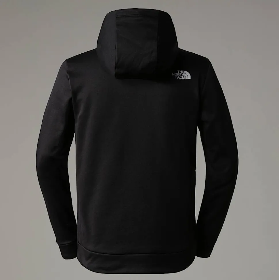 Flash Sale The North Face Reaxion Fleece Pullover Hættetrøje Til Herrer TNF Black-Asphalt Grey