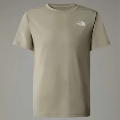 Discount The North Face Reaxion T-shirt Til Drenge Clay Grey