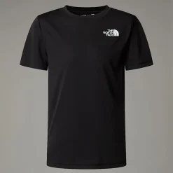 Outlet The North Face Reaxion T-shirt Til Piger TNF Black