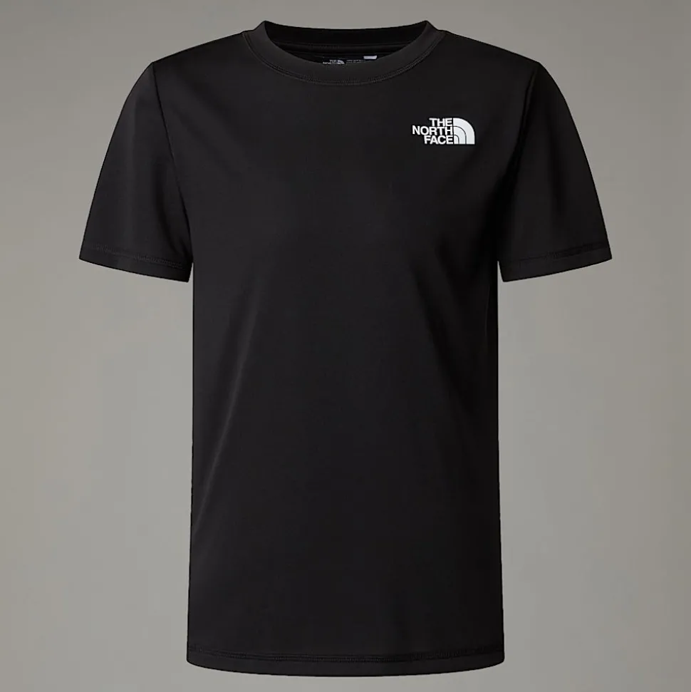 Outlet The North Face Reaxion T-shirt Til Piger TNF Black