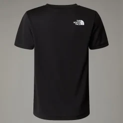 Outlet The North Face Reaxion T-shirt Til Piger TNF Black