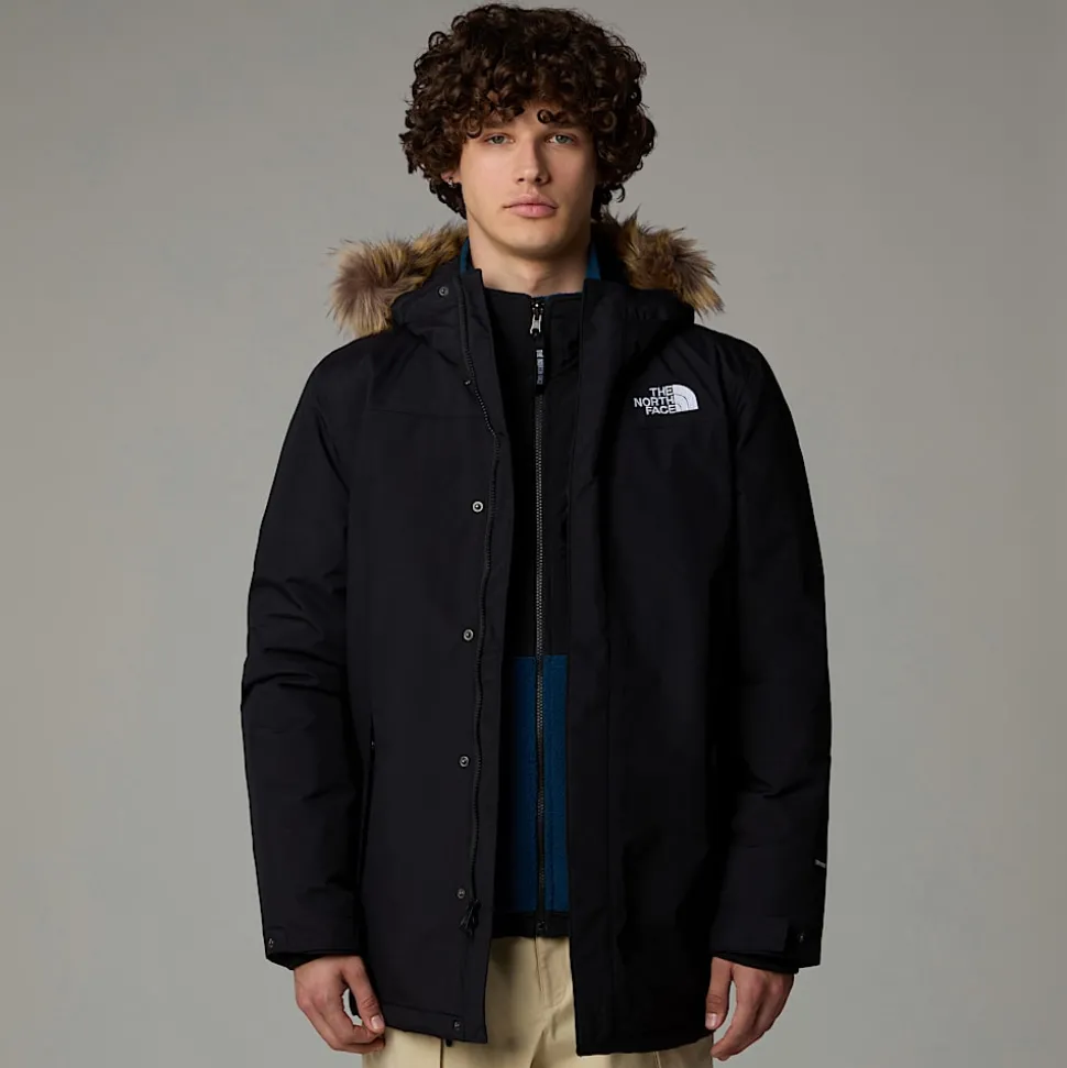 Cheap The North Face Recycled Zaneck Jakke Til Herrer TNF Black-TNF Black