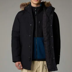 Cheap The North Face Recycled Zaneck Jakke Til Herrer TNF Black-TNF Black