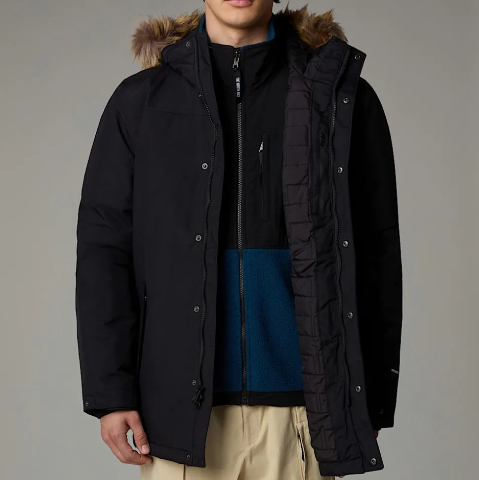 Cheap The North Face Recycled Zaneck Jakke Til Herrer TNF Black-TNF Black