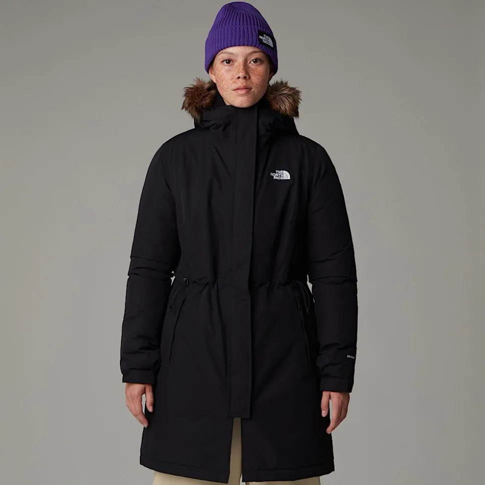 Online The North Face Recycled Zaneck Parka Til Damer TNF Black-TNF Black