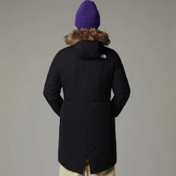 Online The North Face Recycled Zaneck Parka Til Damer TNF Black-TNF Black