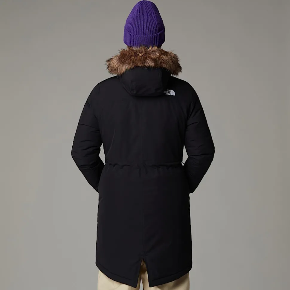 Online The North Face Recycled Zaneck Parka Til Damer TNF Black-TNF Black