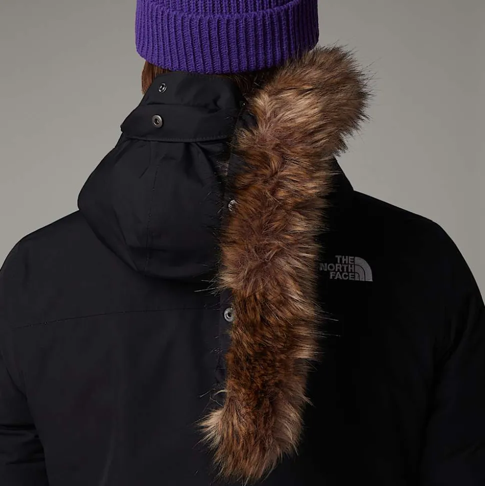 Online The North Face Recycled Zaneck Parka Til Damer TNF Black-TNF Black