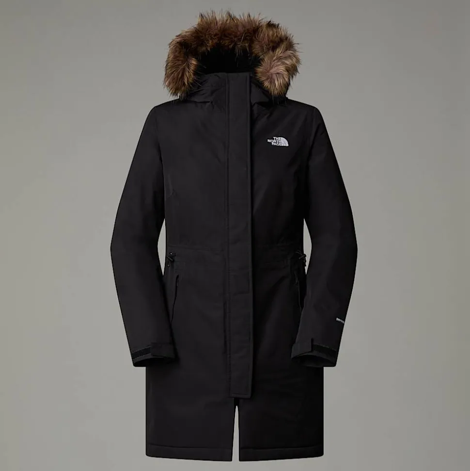 Online The North Face Recycled Zaneck Parka Til Damer TNF Black-TNF Black