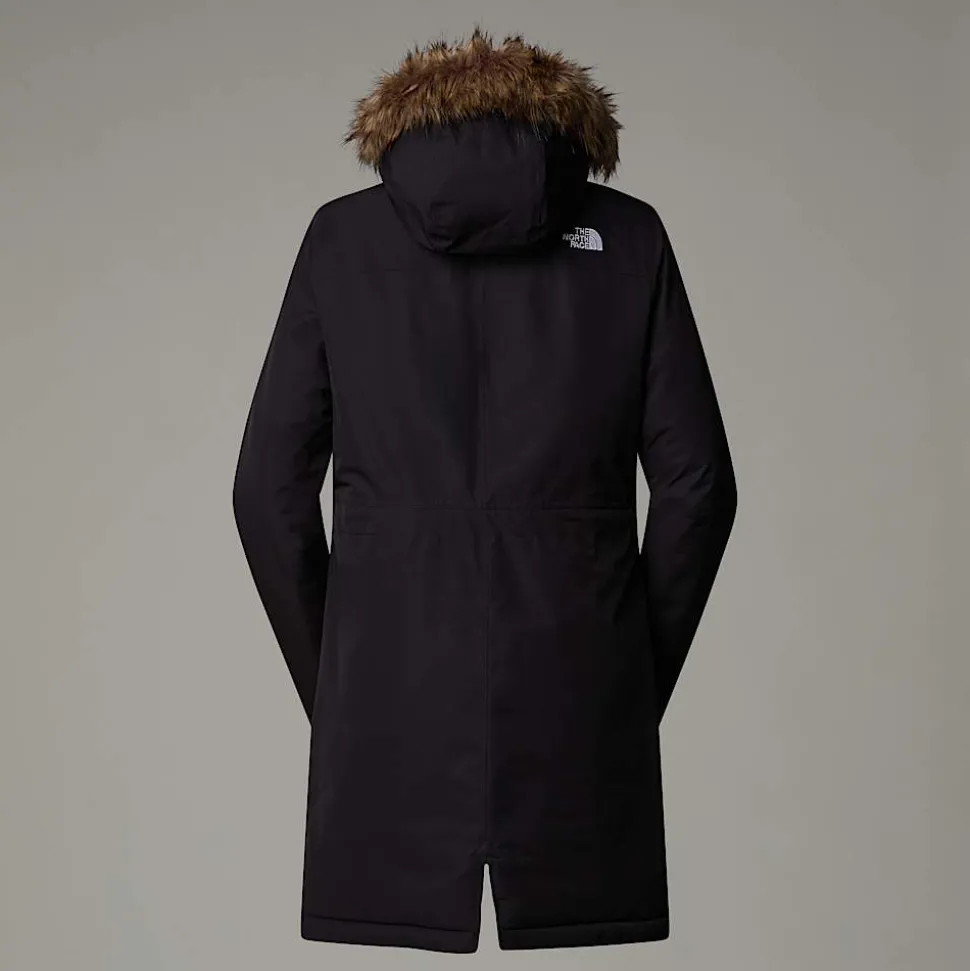 Online The North Face Recycled Zaneck Parka Til Damer TNF Black-TNF Black