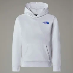 Store The North Face Redbox Hættetrøje Til Unge TNF White