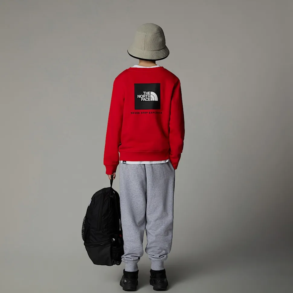 Flash Sale The North Face Redbox Sweatshirt Til Unge TNF Red