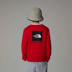 Flash Sale The North Face Redbox Sweatshirt Til Unge TNF Red
