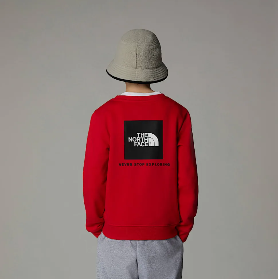 Flash Sale The North Face Redbox Sweatshirt Til Unge TNF Red