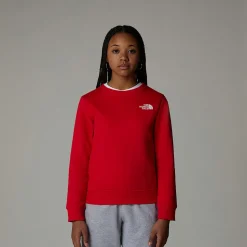 Flash Sale The North Face Redbox Sweatshirt Til Unge TNF Red