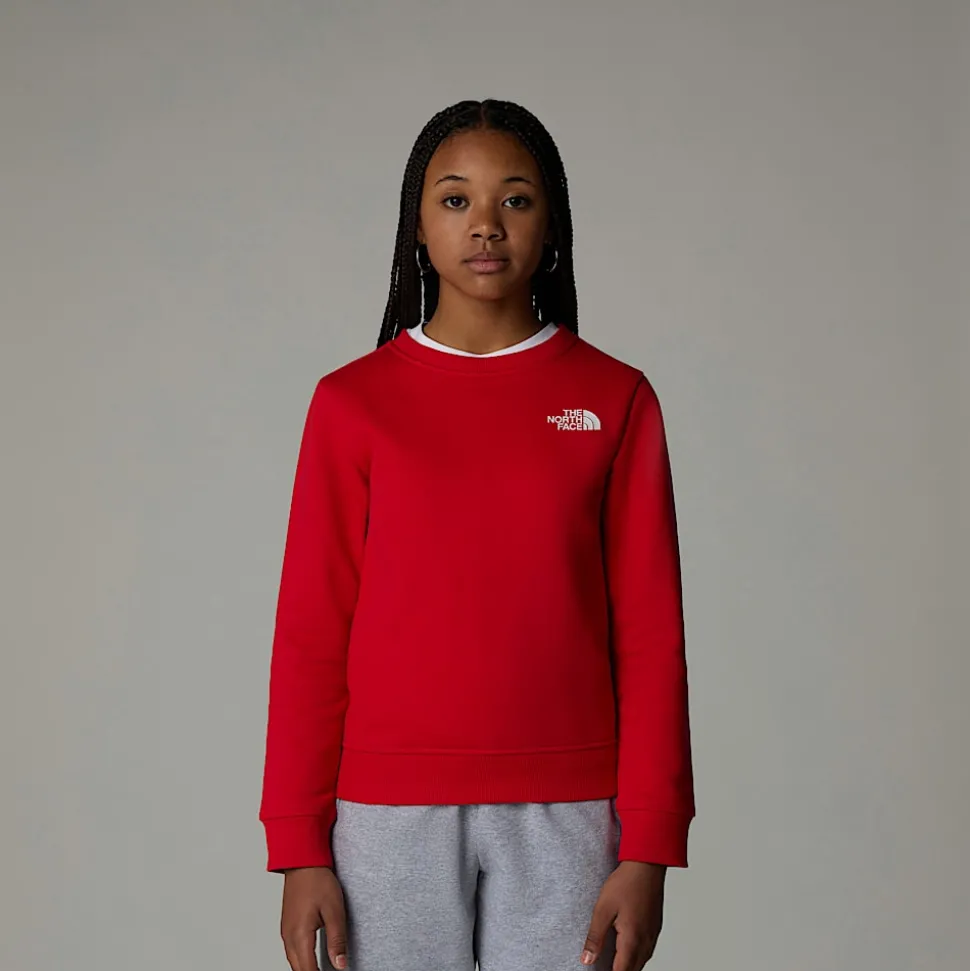 Flash Sale The North Face Redbox Sweatshirt Til Unge TNF Red