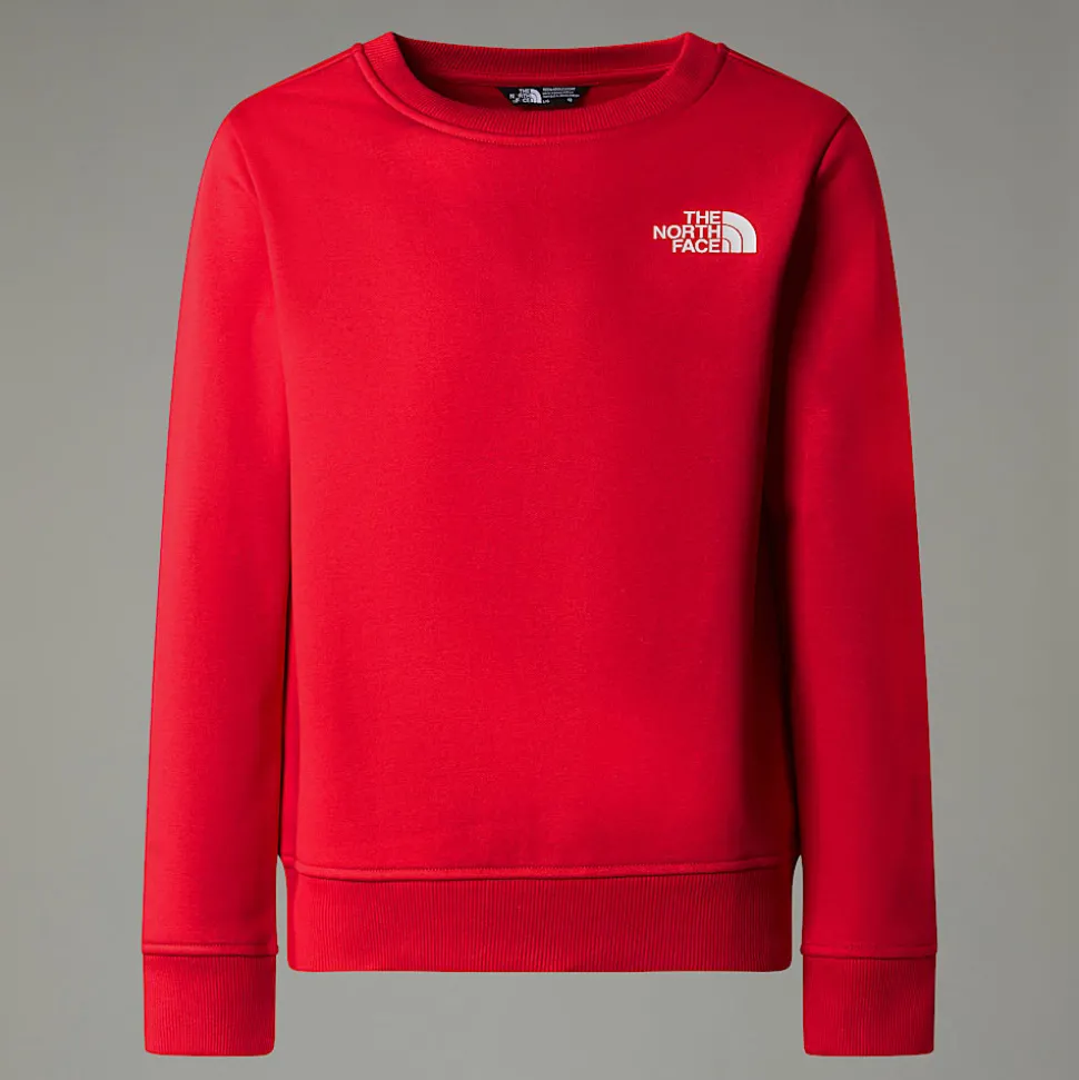 Flash Sale The North Face Redbox Sweatshirt Til Unge TNF Red