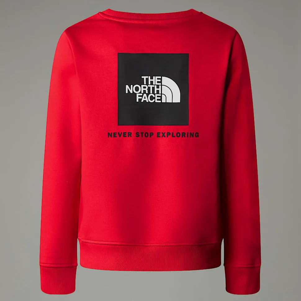 Flash Sale The North Face Redbox Sweatshirt Til Unge TNF Red