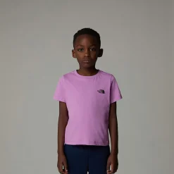 Hot The North Face Redbox T-shirt Til Børn Dragonfruit