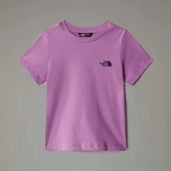 Hot The North Face Redbox T-shirt Til Børn Dragonfruit