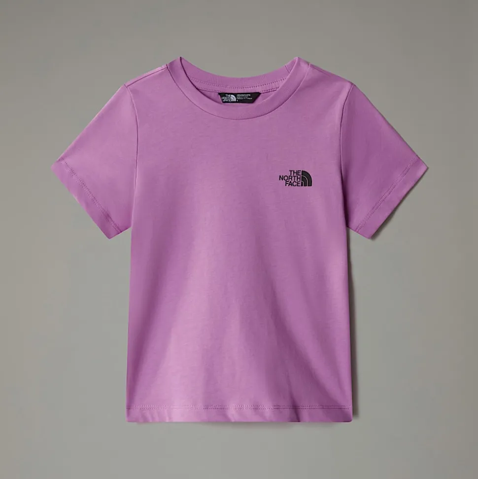 Hot The North Face Redbox T-shirt Til Børn Dragonfruit