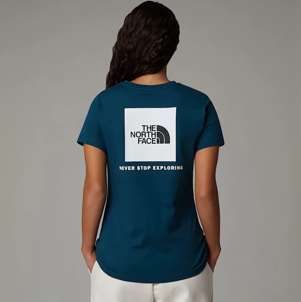 Shop The North Face Redbox T-shirt Til Damer Midnight Petrol