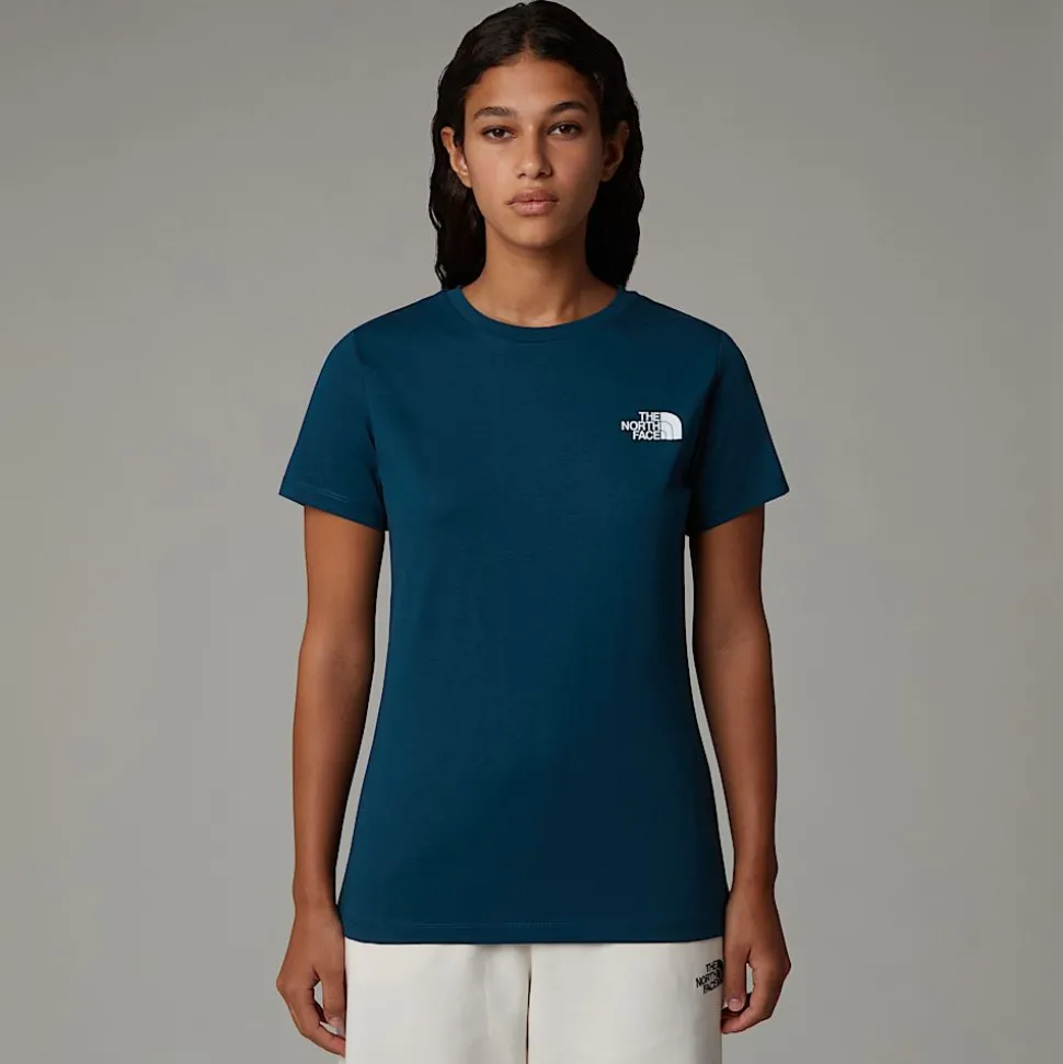 Shop The North Face Redbox T-shirt Til Damer Midnight Petrol