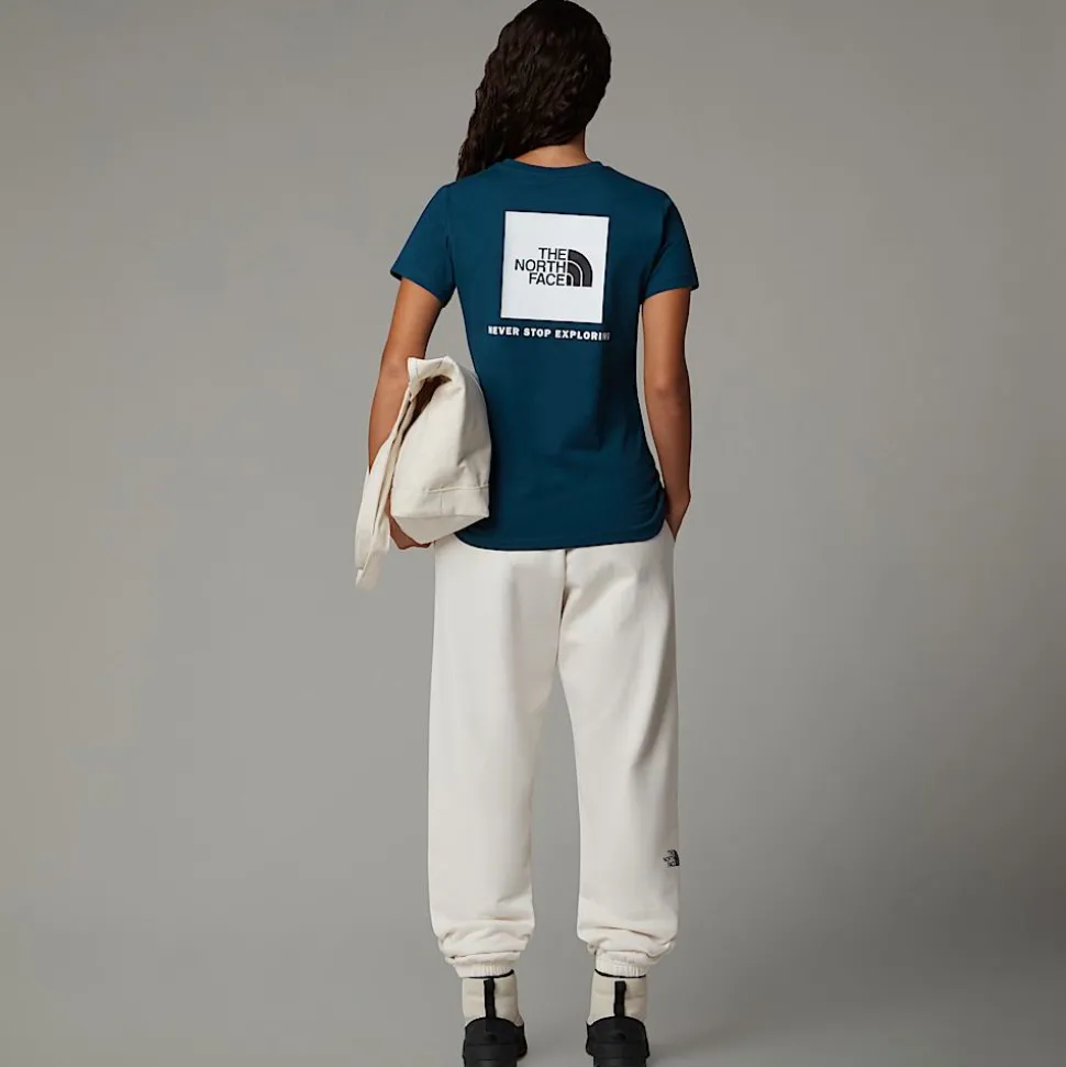Shop The North Face Redbox T-shirt Til Damer Midnight Petrol