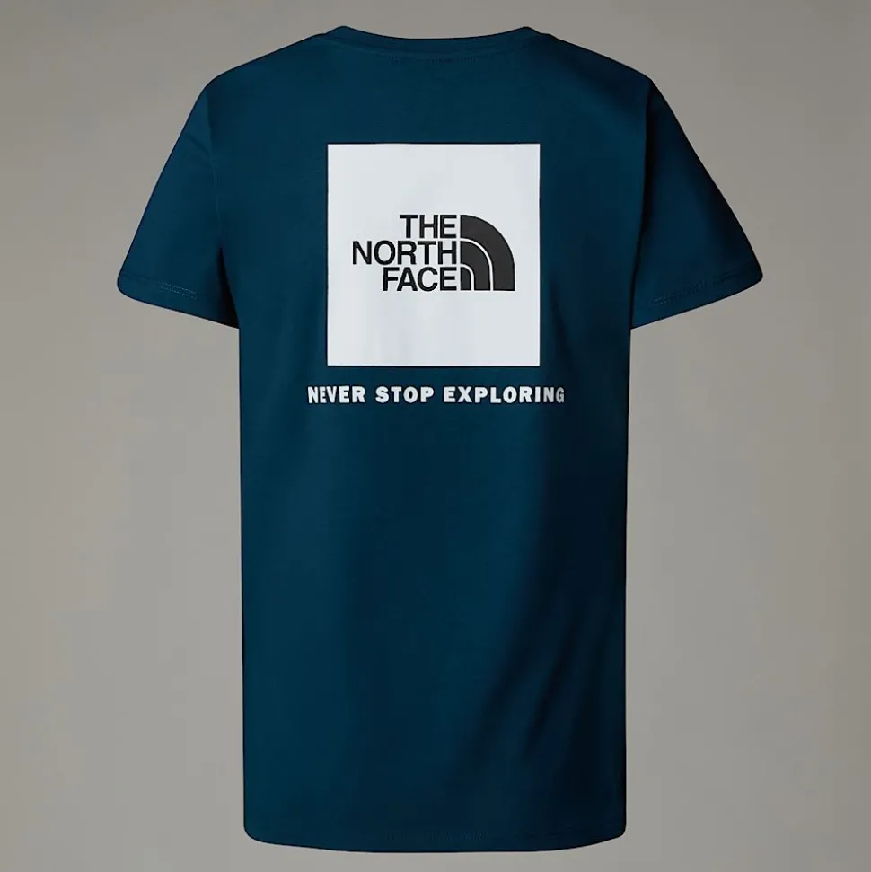 Shop The North Face Redbox T-shirt Til Damer Midnight Petrol