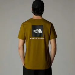 Online The North Face Redbox T-shirt Til Herrer Moss Green-TNF Black