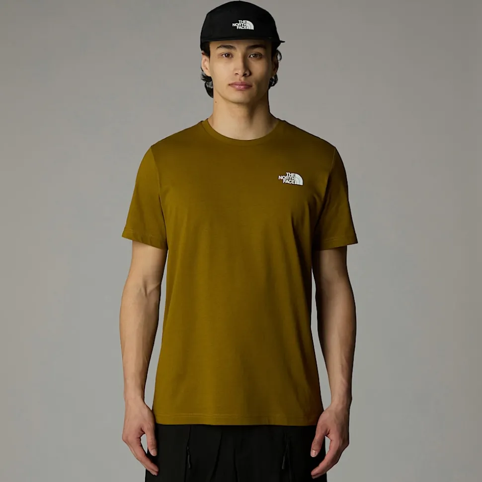 Online The North Face Redbox T-shirt Til Herrer Moss Green-TNF Black