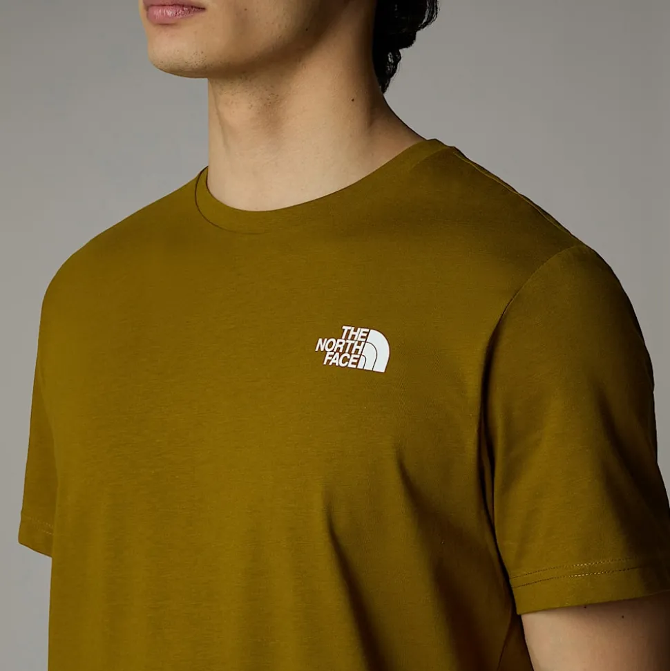 Online The North Face Redbox T-shirt Til Herrer Moss Green-TNF Black