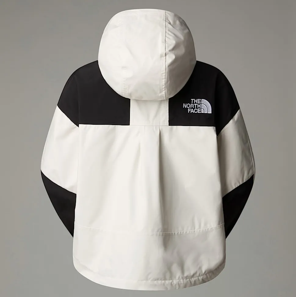 Outlet The North Face Reign On Jakke Til Damer White Dune-TNF Black