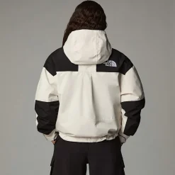 Outlet The North Face Reign On Jakke Til Damer White Dune-TNF Black