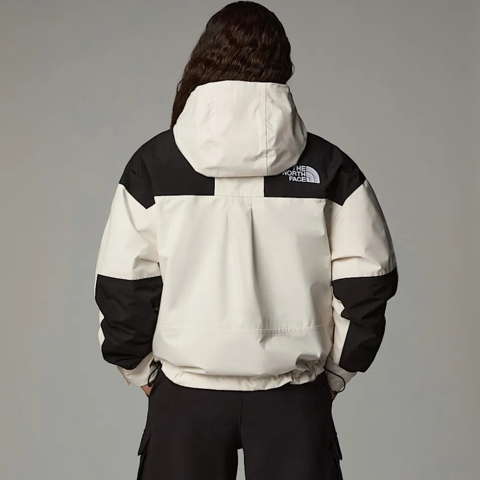 Outlet The North Face Reign On Jakke Til Damer White Dune-TNF Black