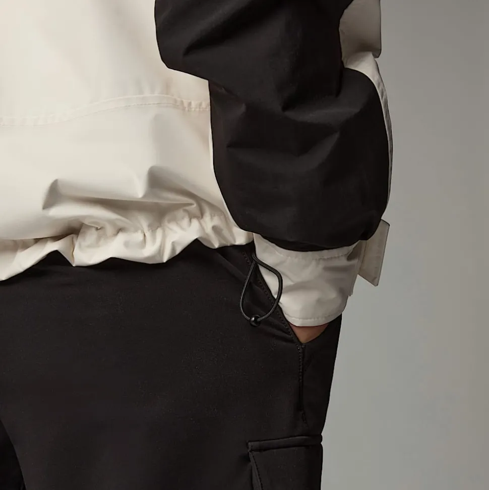 Outlet The North Face Reign On Jakke Til Damer White Dune-TNF Black