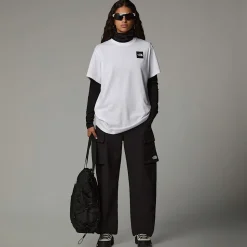 Outlet The North Face Relaxed Fine T-shirt Til Damer TNF White