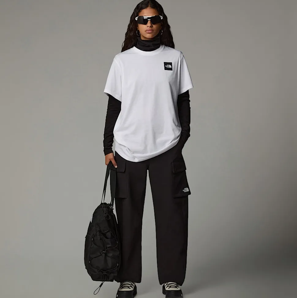 Outlet The North Face Relaxed Fine T-shirt Til Damer TNF White