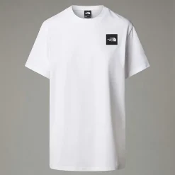 Outlet The North Face Relaxed Fine T-shirt Til Damer TNF White