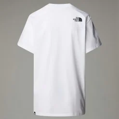 Outlet The North Face Relaxed Fine T-shirt Til Damer TNF White