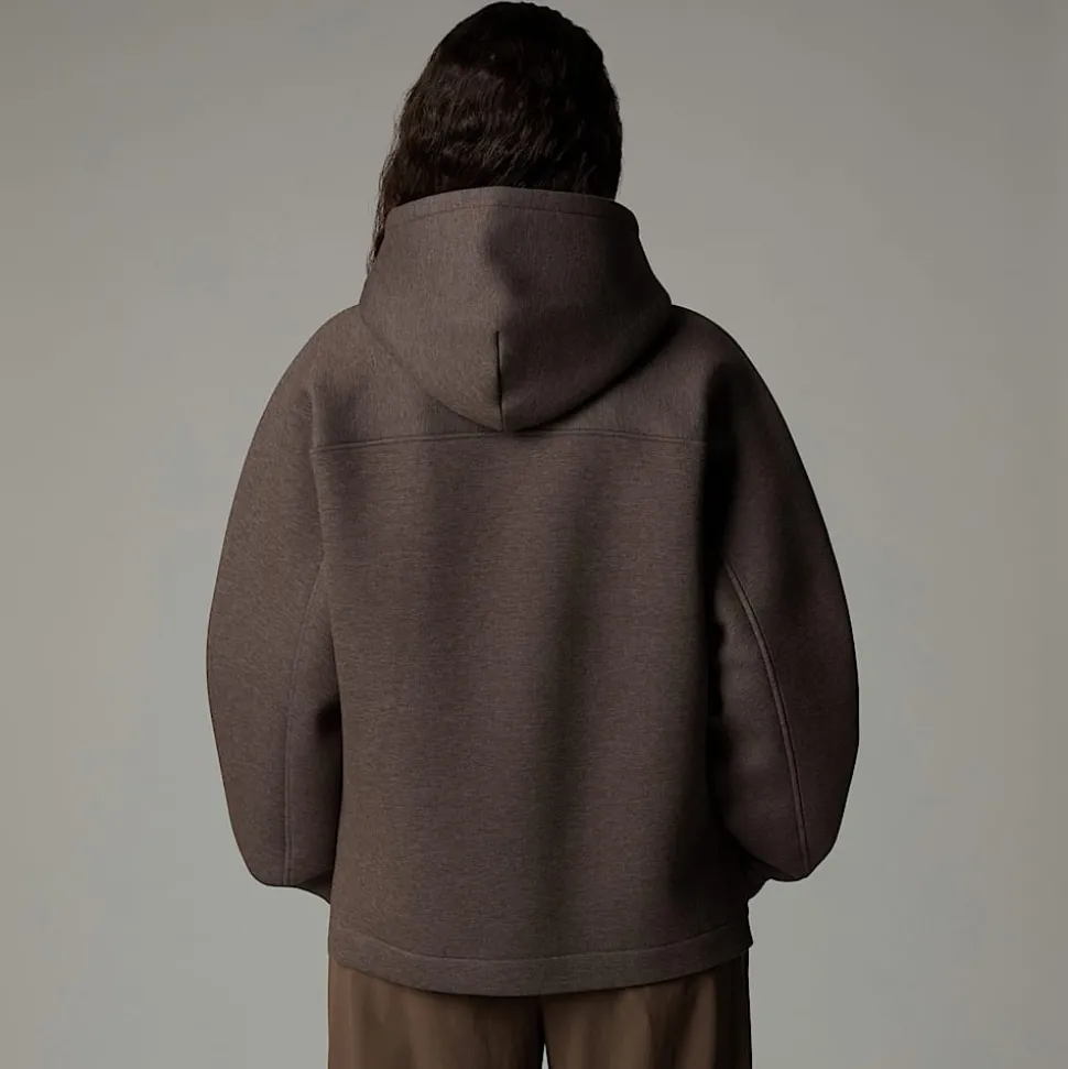 Cheap The North Face Relaxed Hættetrøje Til Damer Smokey Brown Heather