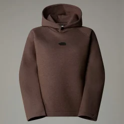 Cheap The North Face Relaxed Hættetrøje Til Damer Smokey Brown Heather