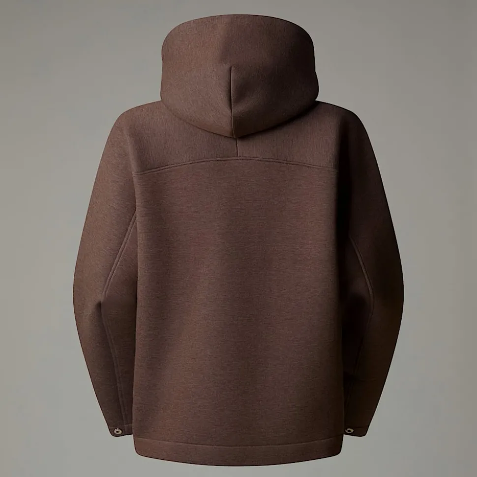 Cheap The North Face Relaxed Hættetrøje Til Damer Smokey Brown Heather